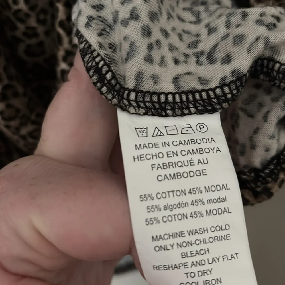 Michael Kors Women’s Plus Size Animal Print Leopard Top, 2X